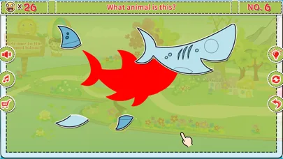 Capturas de pantalla de Animals' Color Shape Puzzle 2+