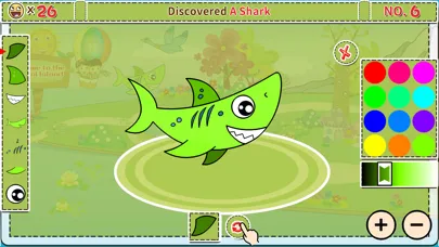 Capturas de pantalla de Animals' Color Shape Puzzle 2+