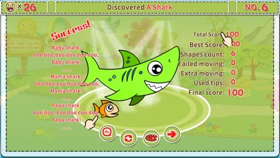 Capturas de pantalla de Animals' Color Shape Puzzle 2+