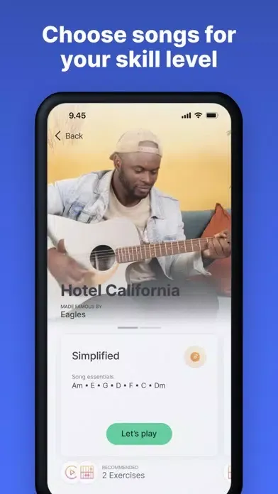 Captures d'écran de Campfire: Learn Guitar Songs
