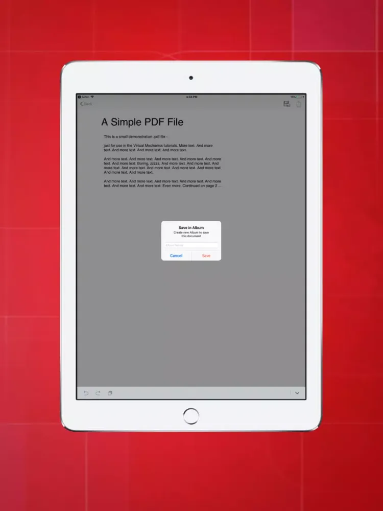PDF File to Image Converter iPad 應用截圖