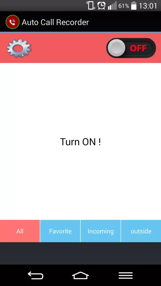 Скриншоты Automatic Call Recorder