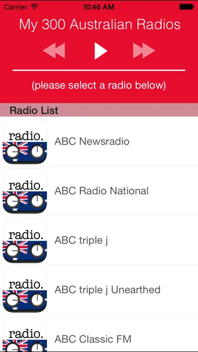 Captures d'écran de Radio Australia - FREE Online Australian Radio (AU)