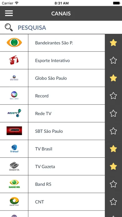 Tangkapan layar Programação TV Brasil (BR)