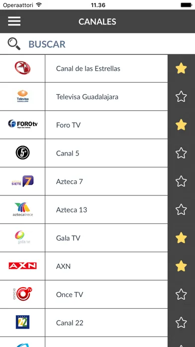Programación TV México (MX) 스크린샷