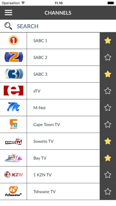 Capturas de tela do TV Uhlelo Program South Africa : the south-african TV listings (ZA)