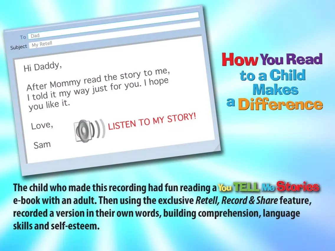 Chicken Little with WordWinks and Retell, Record & Share iPad  Screenshots