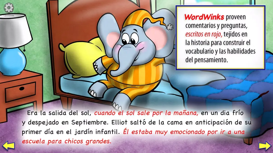 تصاویر Caperucita Roja con WordWinks