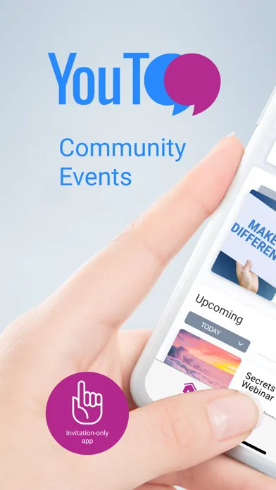 YouToo: Groups & Events应用截图