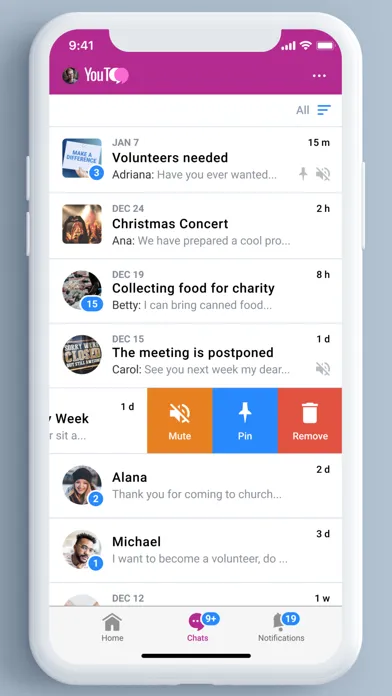 YouToo: Groups & Events应用截图
