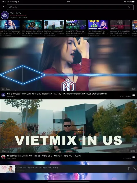 Ảnh chụp màn hình của iTube - Video&Music iPad 