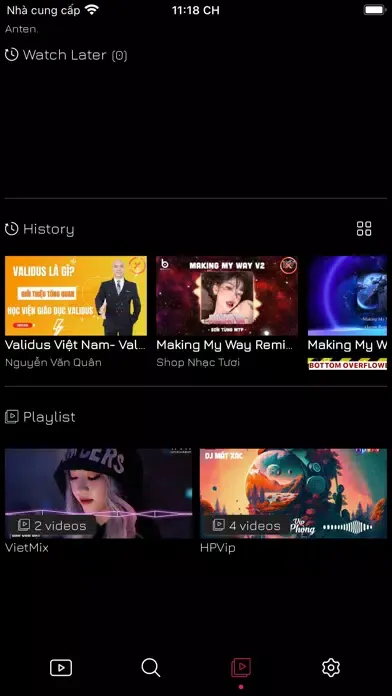 Ảnh chụp màn hình của iTube - Video&Music