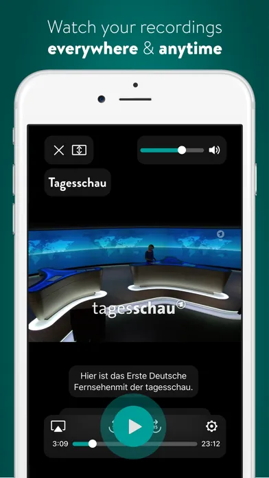 YouTV german TV, online video سکرین شاٹس