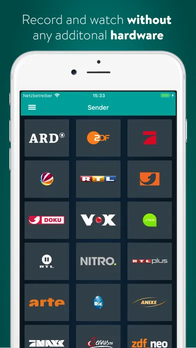 YouTV german TV, online video سکرین شاٹس