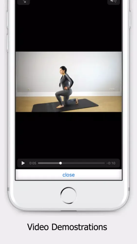 Tangkapan skrin Lunge: Leg Sculpting Workout