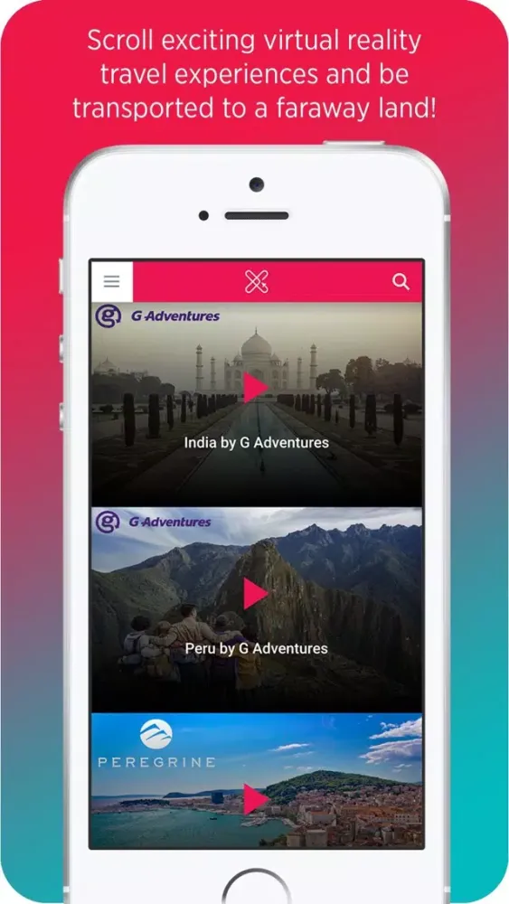 Zrzuty ekranu Explor VR - Experience Travel