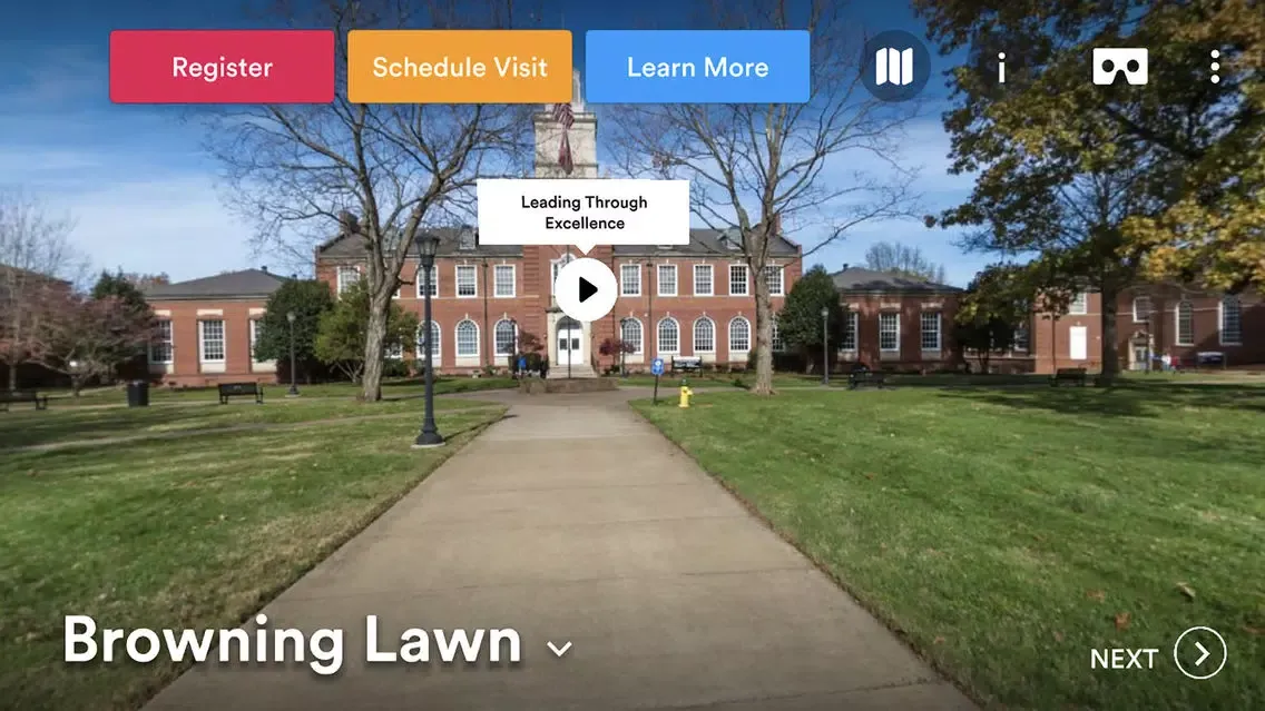 Virtual Tour Austin Peay State Screenshots