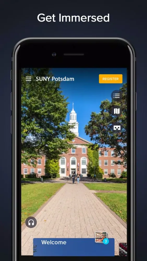 ภาพหน้าจอของ SUNY Potsdam Experience