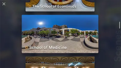 Screenshot di YouVisit Colleges
