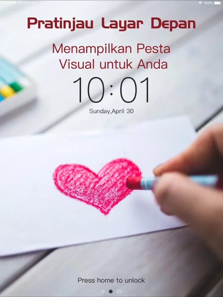 Ảnh chụp màn hình của HD Wallpapers & Themes iPad 