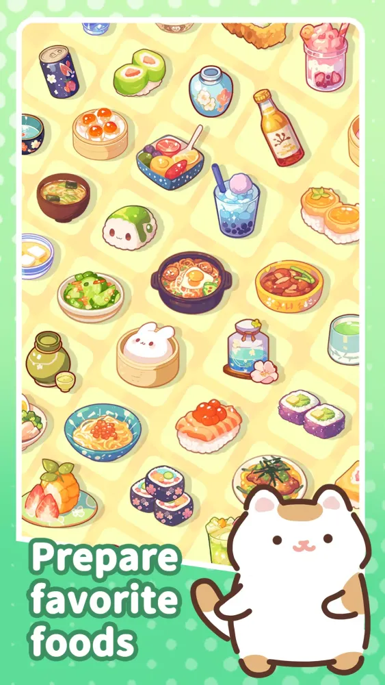 Merge Food:Cat Kitchen Screenshots