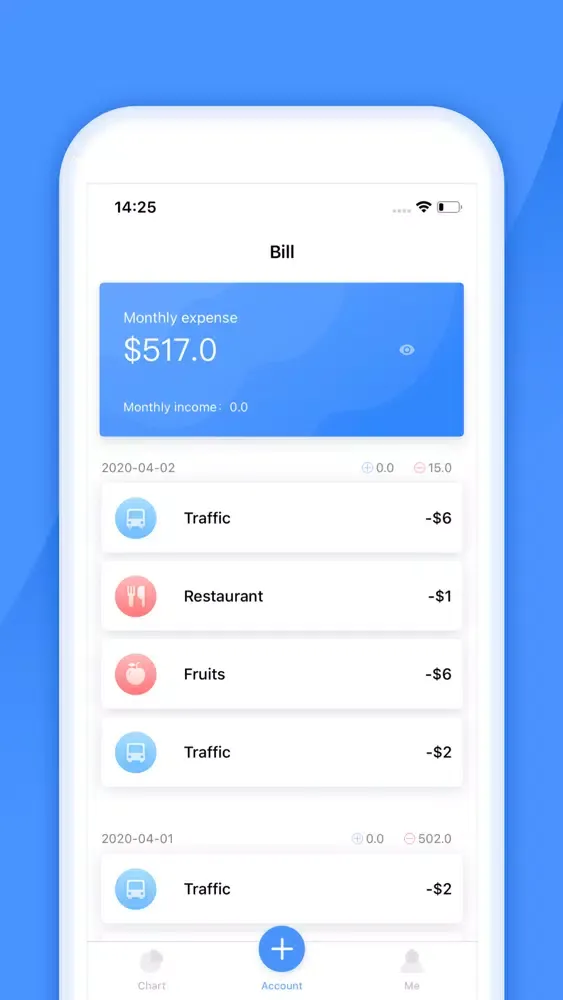 Capturas de pantalla de iMoney Monitor