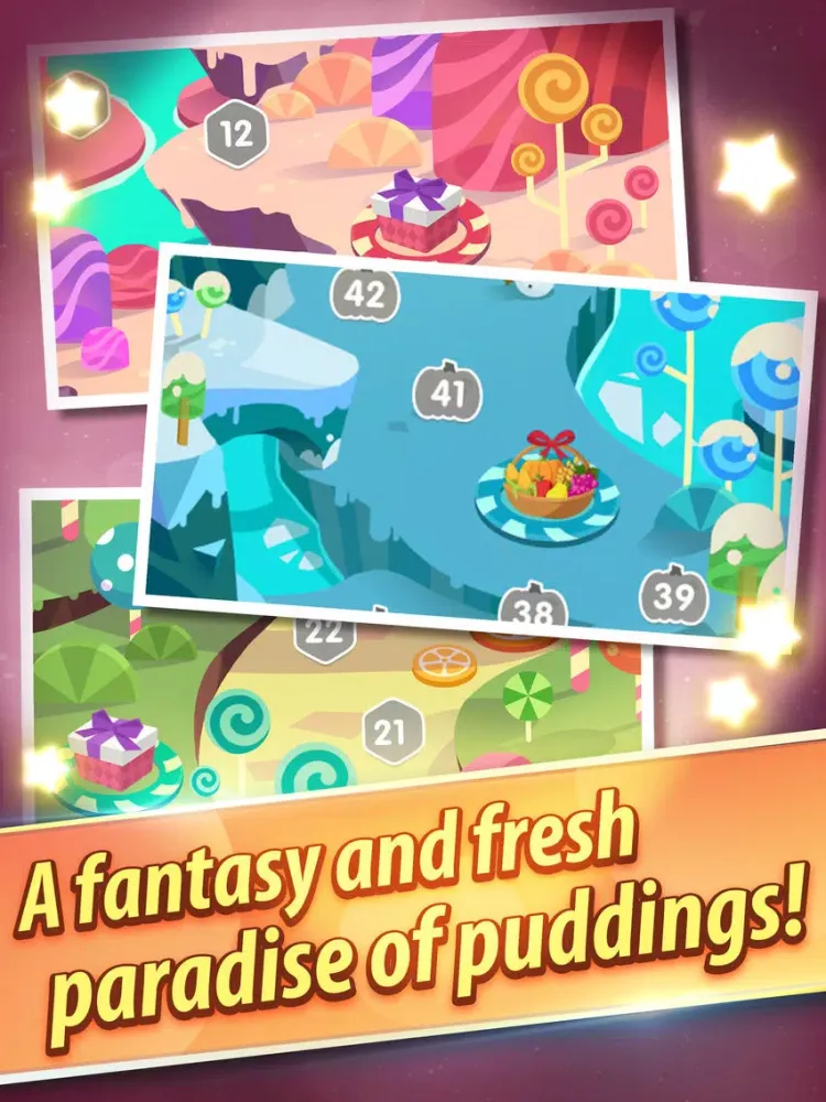 Captures d'écran de Jelly-the candy land iPad 