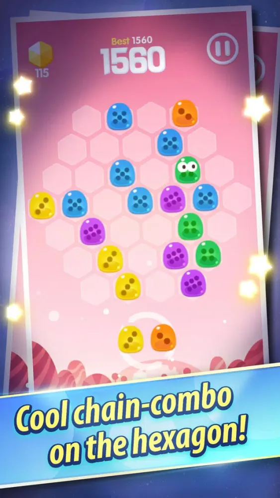 Captures d'écran de Jelly-the candy land