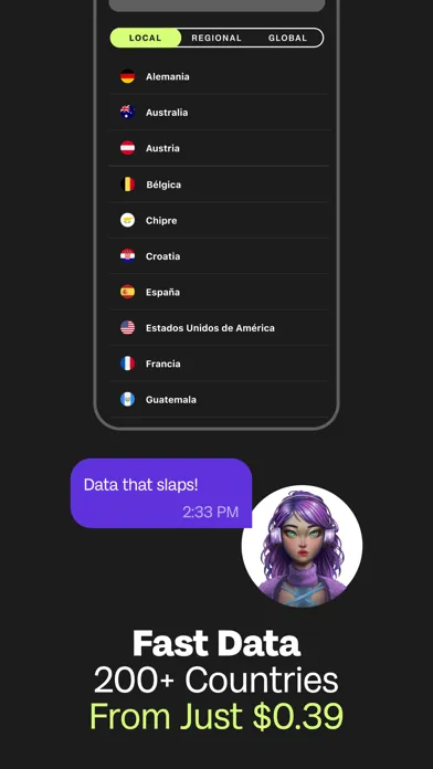 Global YO: eSIM+ & Travel Data Ekran Görüntüleri