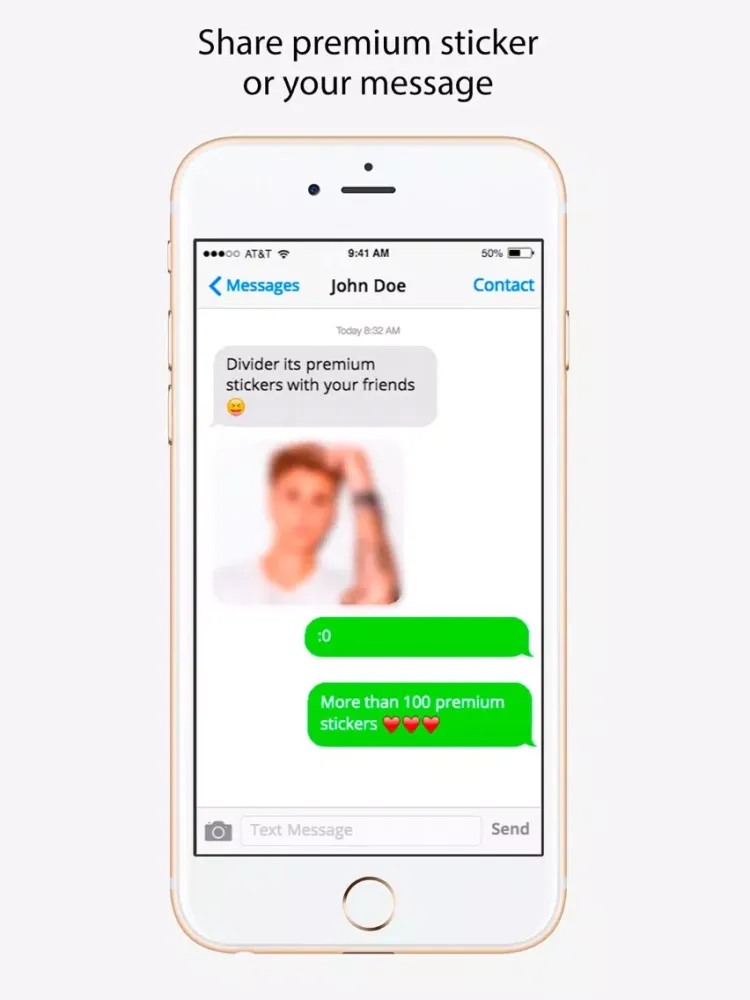 Justmojis iPad  Ekran Görüntüleri