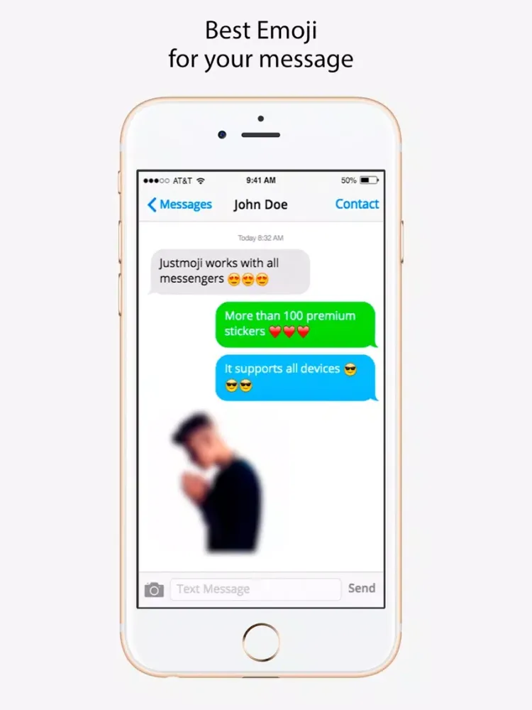 Justmojis iPad  Ekran Görüntüleri