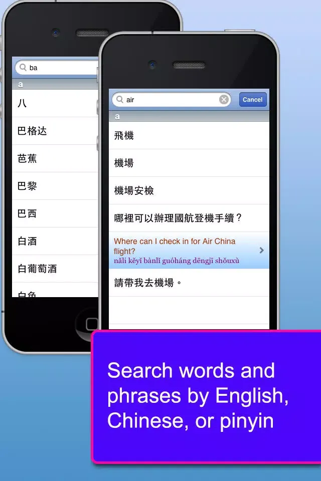 Chinese Words and Phrases 스크린샷