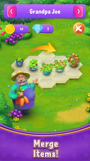 Foodie Match: Merging Puzzles 스크린샷