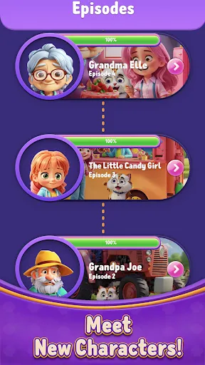 Foodie Match: Merging Puzzles 스크린샷