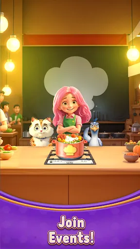 Foodie Match: Merging Puzzles 스크린샷