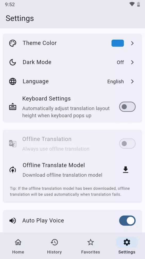Ảnh chụp màn hình của Chinese Thai Translator