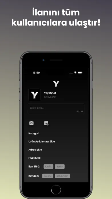 YoyoShot: İkinci El Al ve Sat Screenshots