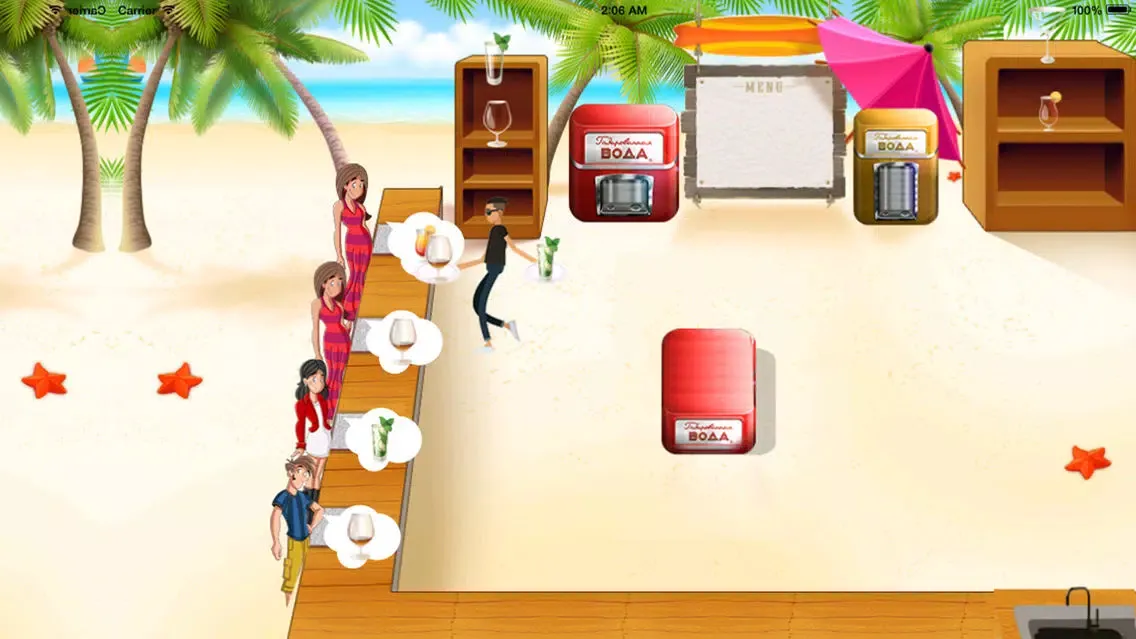 Cocktail Beach - Serve Drinks at the Sea स्क्रीनशॉट