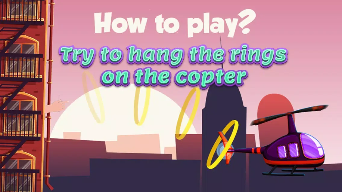 Screenshot di Copter Toss - Infinite Target Practice