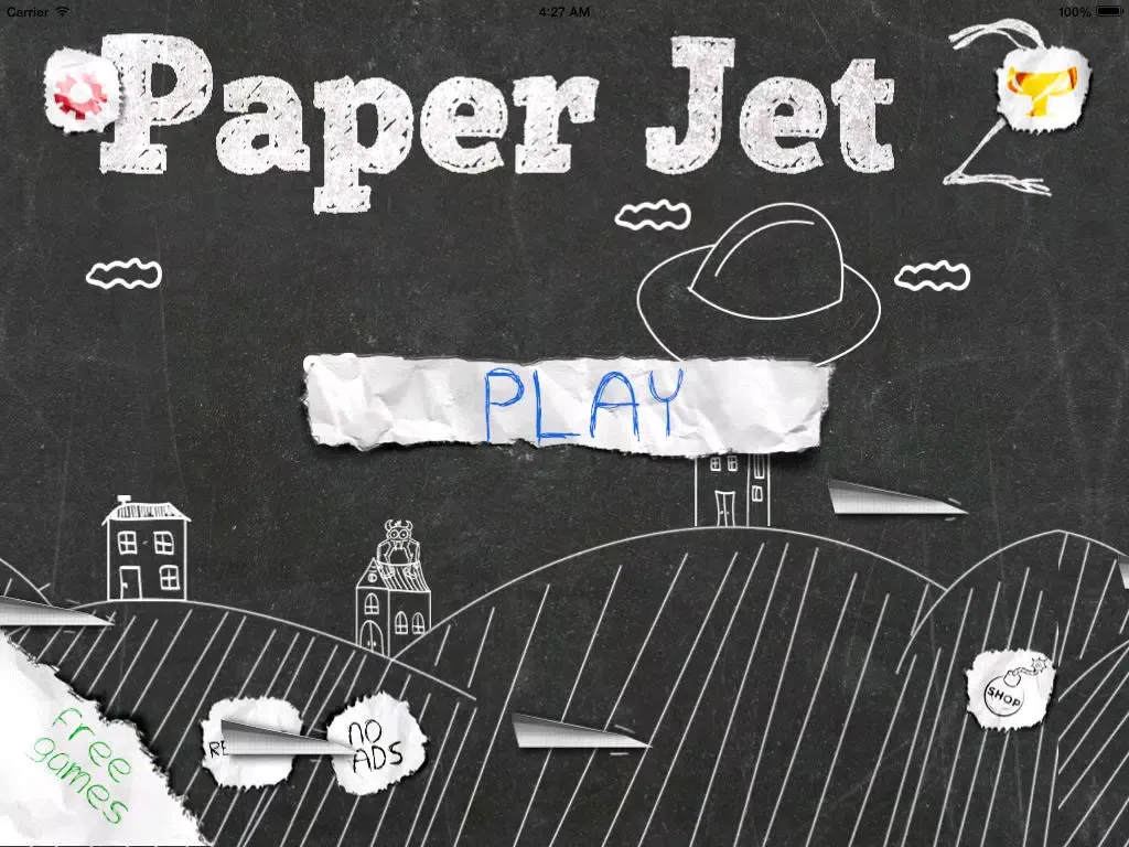Capturas de pantalla de Paper Jet 2 - F16 Bomber Pilot iPad 
