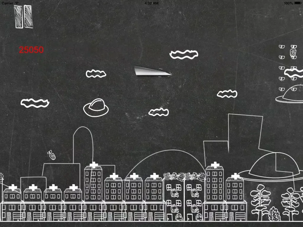 Capturas de pantalla de Paper Jet 2 - F16 Bomber Pilot iPad 