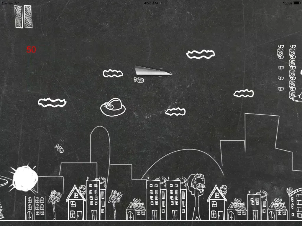 Capturas de pantalla de Paper Jet 2 - F16 Bomber Pilot iPad 