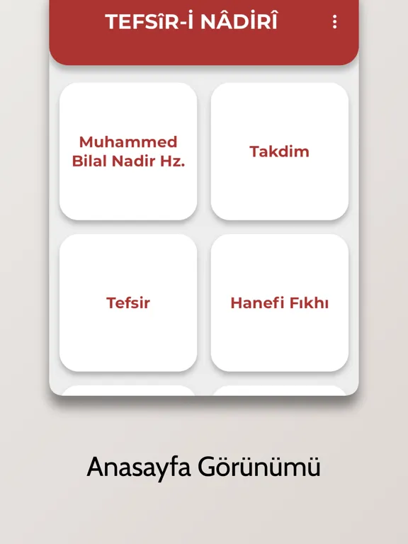 Tefsiri Nadiri iPad 應用截圖