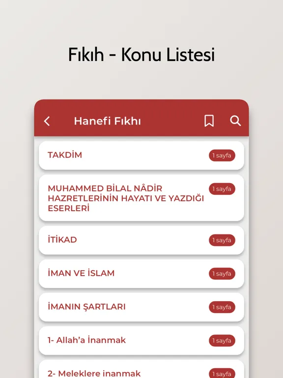 Tefsiri Nadiri iPad 應用截圖
