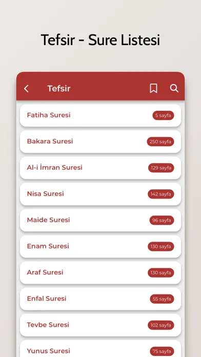 Tefsiri Nadiri應用截圖