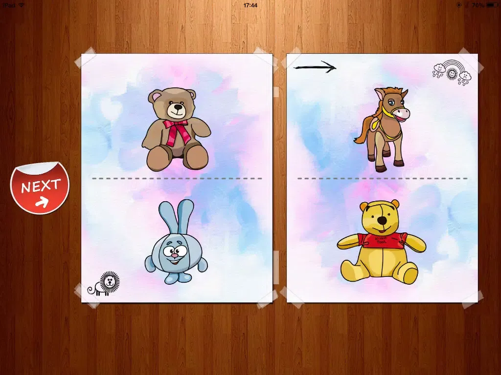 Match Shapes Puzzle - Yozhstudio Baby And Toddler Games iPad  Ekran Görüntüleri