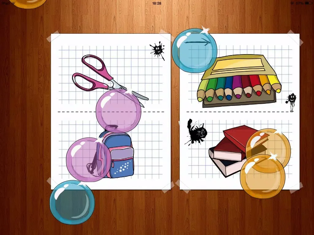 Match Shapes Puzzle - Yozhstudio Baby And Toddler Games iPad  Ekran Görüntüleri