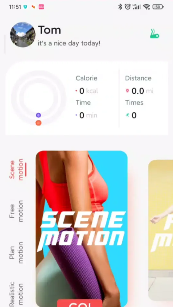 Ảnh chụp màn hình của YPOOFIT