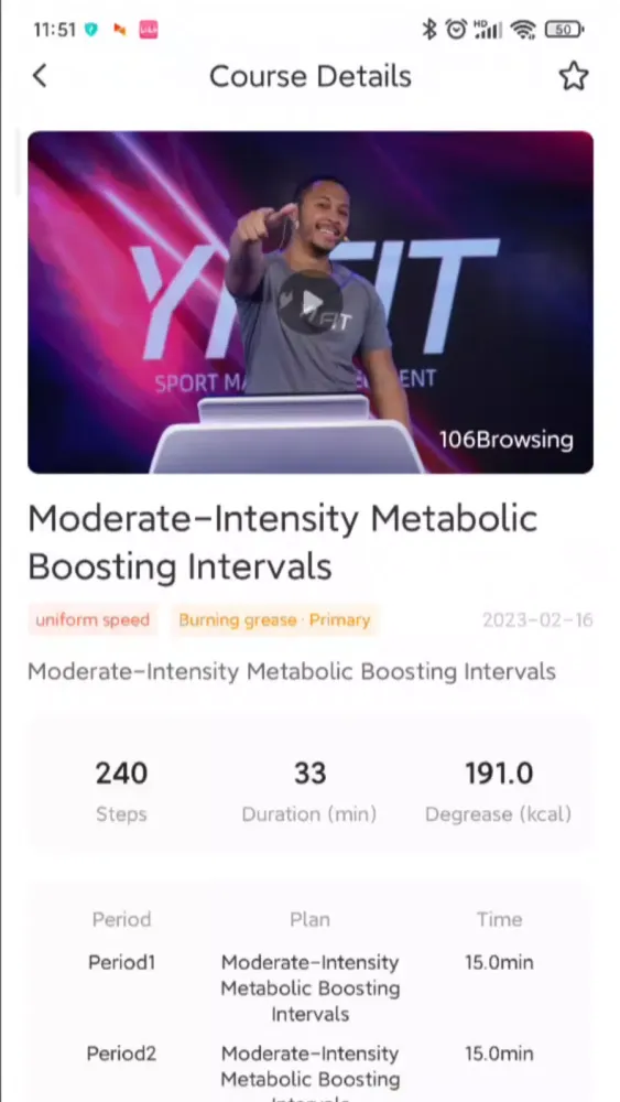 Ảnh chụp màn hình của YPOOFIT