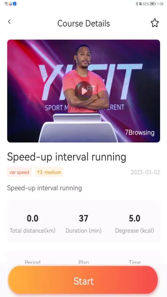 Ảnh chụp màn hình của YPOOFIT